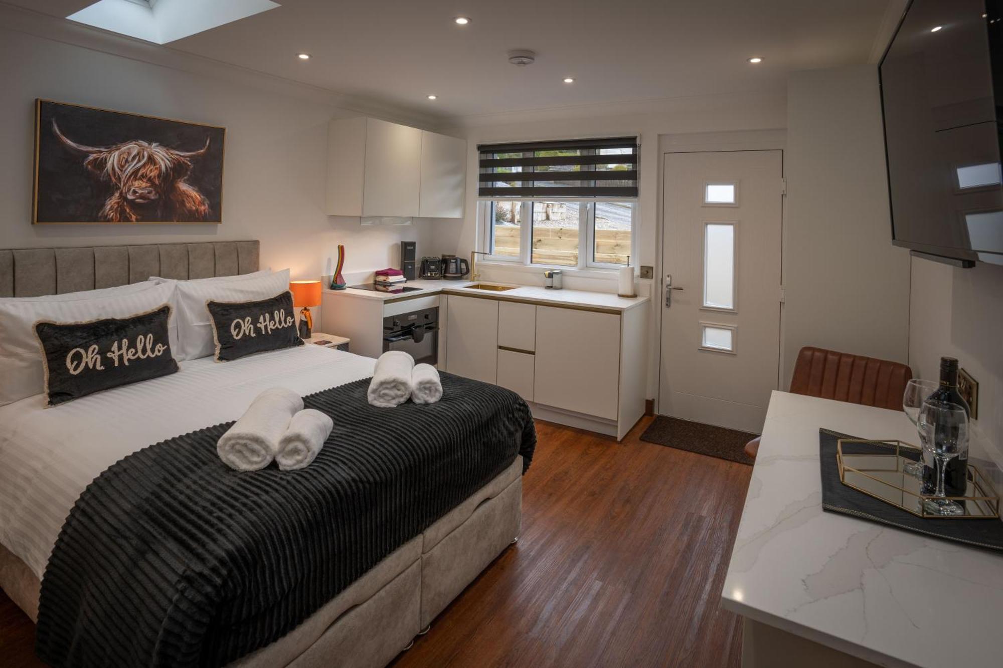 Heather Nook- Luxury Studio In Pitlochry Exteriör bild